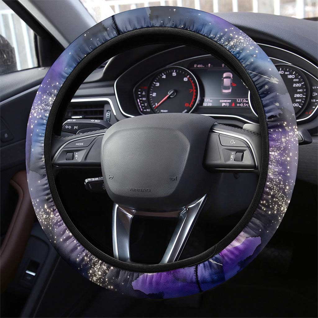 Nut Egyptian Steering Wheel Cover She Who Bore the Gods Galactic Vessel Cosmic Goddess Star Map