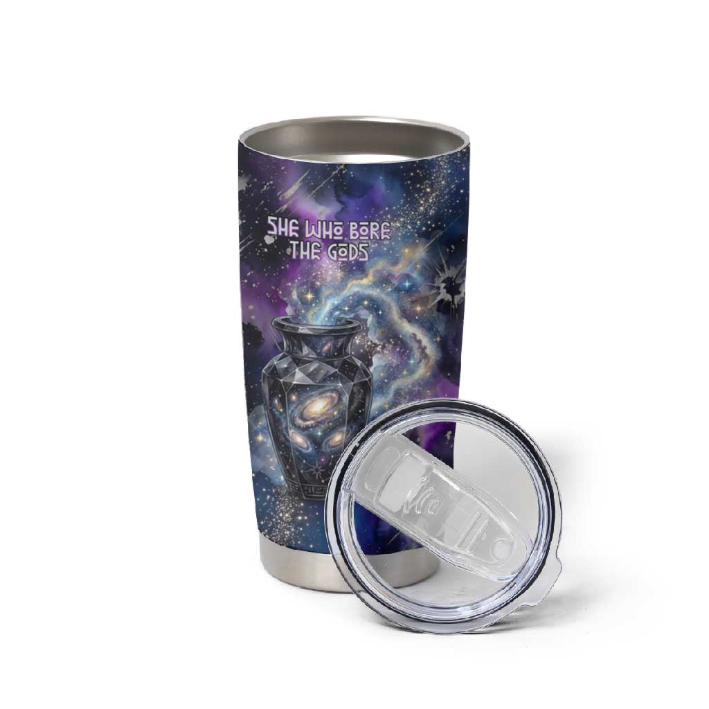 Nut Egyptian Tumbler Cup She Who Bore the Gods Galactic Vessel Cosmic Goddess Star Map