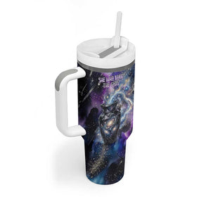 Nut Egyptian Tumbler With Handle She Who Bore the Gods Galactic Vessel Cosmic Goddess Star Map
