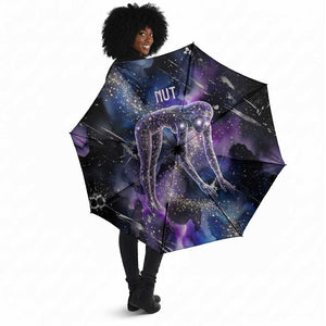 Nut Egyptian Umbrella She Who Bore the Gods Galactic Vessel Cosmic Goddess Star Map