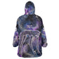 Nut Egyptian Wearable Blanket Hoodie She Who Bore the Gods Galactic Vessel Cosmic Goddess Star Map