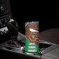 Burundi Lion Tribal Pattern Skinny Tumbler - National Motto Unité Travail Progrès