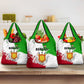 Burundi Flag Grocery Bag with National Emblem and Motto Unité Travail Progres