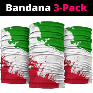 Burundi Flag Neck Gaiter with National Emblem and Motto Unité Travail Progres - African Pride