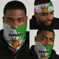 Burundi Flag Neck Gaiter with National Emblem and Motto Unité Travail Progres - African Pride
