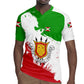 Burundi Flag Rugby Jersey with National Emblem and Motto Unité Travail Progres