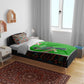 Burundi Turaco Bedding Set with National Bird and Flag Pattern