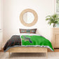 Burundi Turaco Bedding Set with National Bird and Flag Pattern