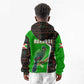 Burundi Turaco Kid Hoodie with National Bird and Flag Pattern