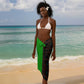 Burundi Turaco Sarong with National Bird and Flag Pattern