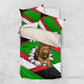 Burundi Roaring Lion Bedding Set with National Flag Colors