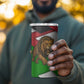 Burundi Roaring Lion 4 in 1 Can Cooler Tumbler with National Flag Colors