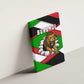 Burundi Roaring Lion Canvas Wall Art with National Flag Colors
