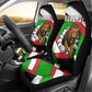 Burundi Roaring Lion Car Seat Cover with National Flag Colors