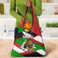 Burundi Roaring Lion Grocery Bag with National Flag Colors