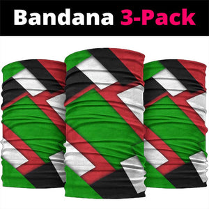 Burundi Roaring Lion Neck Gaiter with National Flag Colors - African Pride
