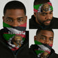 Burundi Roaring Lion Neck Gaiter with National Flag Colors - African Pride