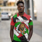 Burundi Roaring Lion Polo Shirt with National Flag Colors