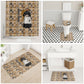 Harriet Powers 1898 Bible Quilt Bathroom Set African American Folk Art