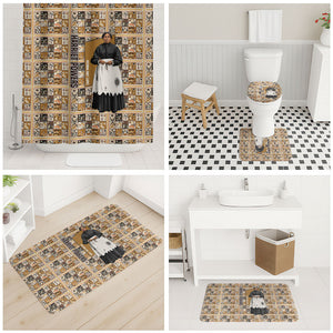 Harriet Powers 1898 Bible Quilt Bathroom Set African American Folk Art