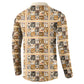 Harriet Powers 1898 Bible Quilt Button Sweatshirt African American Folk Art