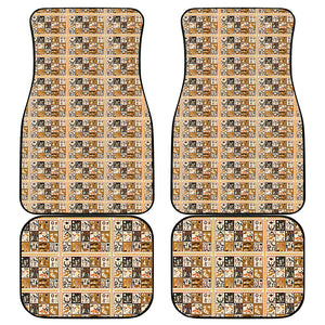 Harriet Powers 1898 Bible Quilt Car Mats African American Folk Art