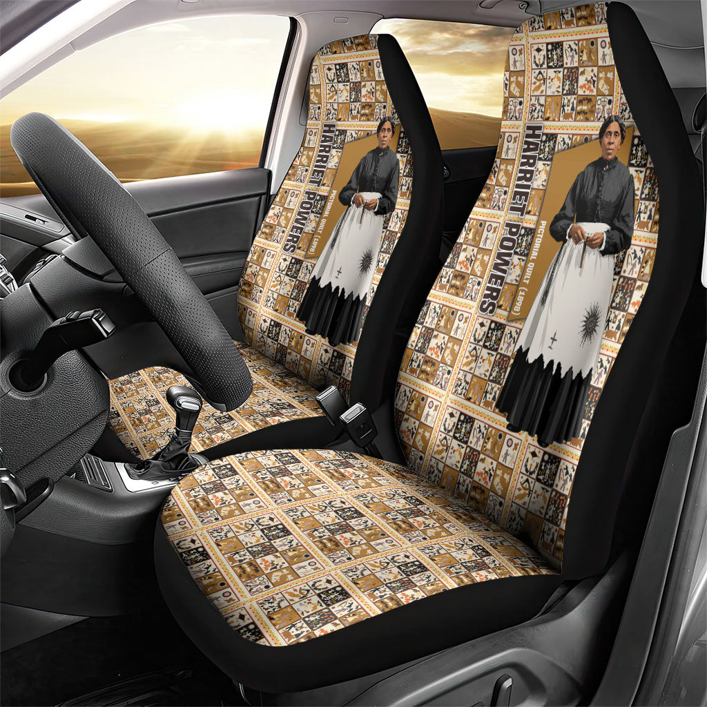 Harriet Powers 1898 Bible Quilt Car Seat Cover African American Folk Art