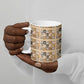 Harriet Powers 1898 Bible Quilt Ceramic Mug African American Folk Art