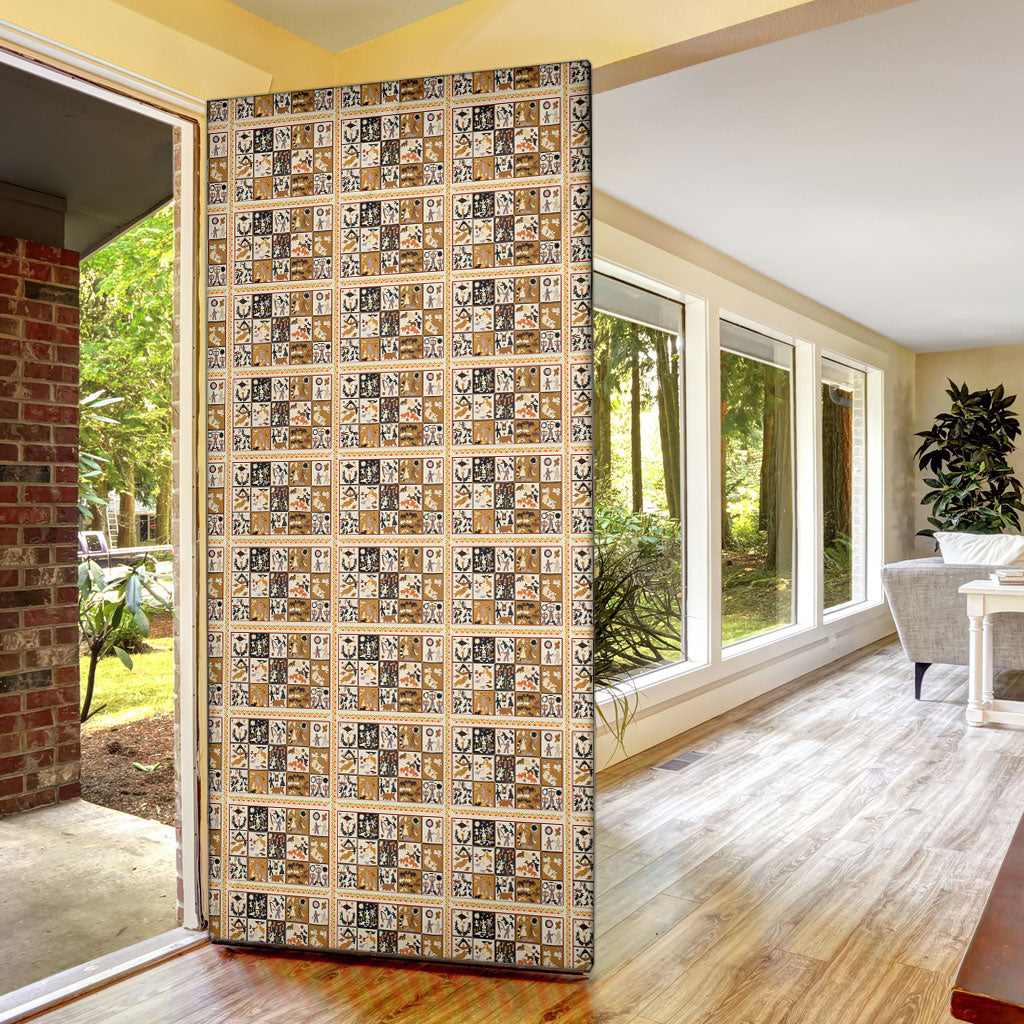 Harriet Powers 1898 Bible Quilt Door Cover African American Folk Art