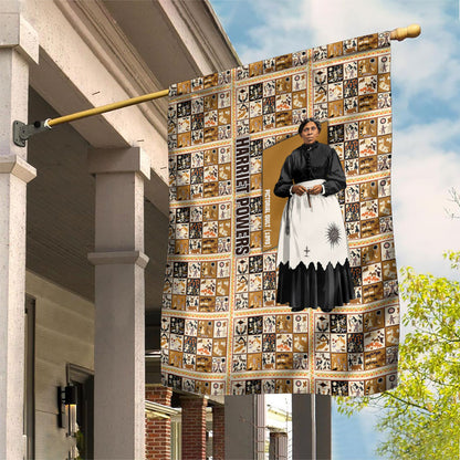 Harriet Powers 1898 Bible Quilt Garden Flag African American Folk Art