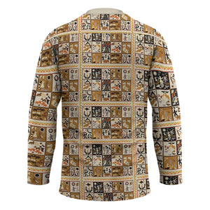 Harriet Powers 1898 Bible Quilt Hockey Jersey African American Folk Art