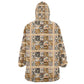 Harriet Powers 1898 Bible Quilt Kid Wearable Blanket Hoodie African American Folk Art