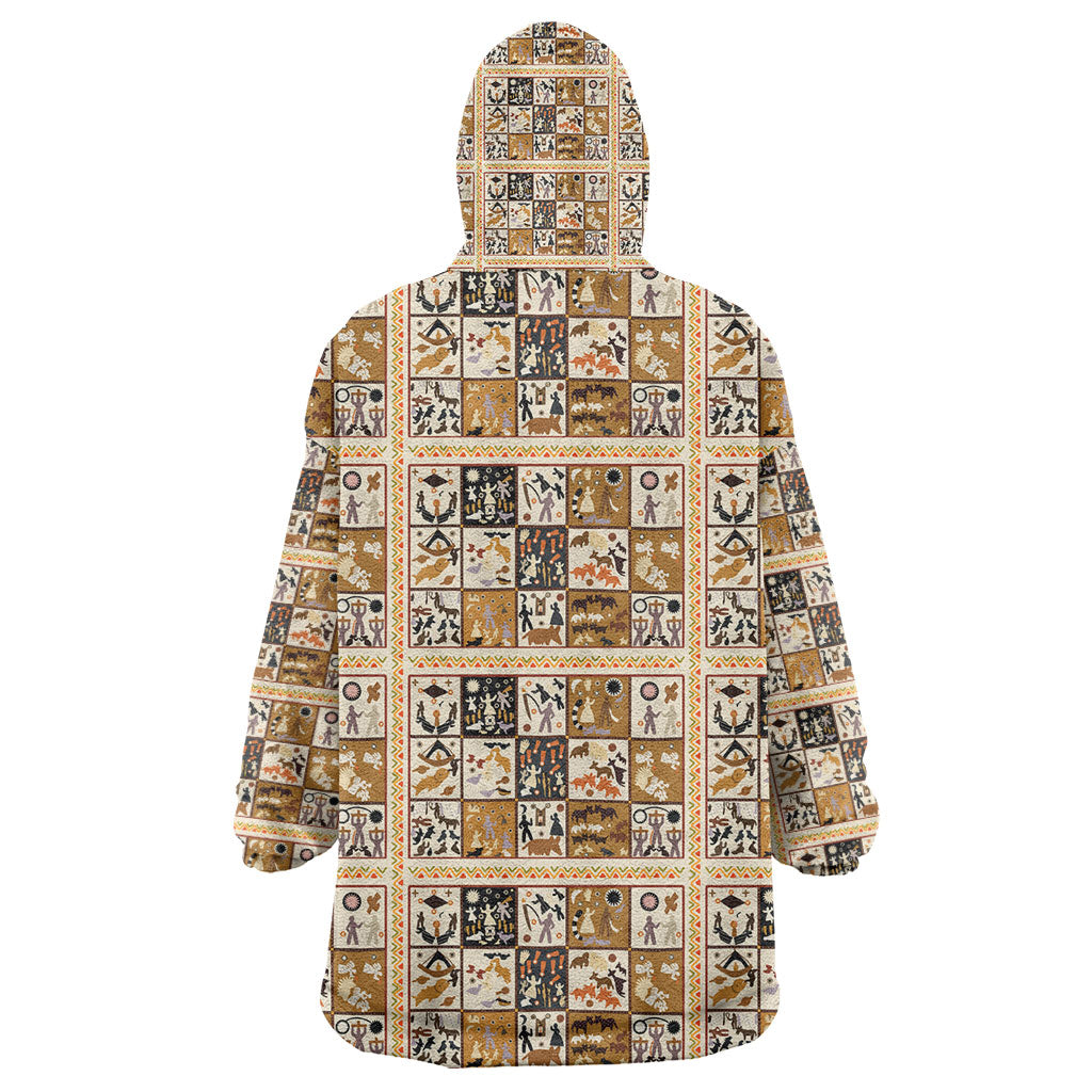 Harriet Powers 1898 Bible Quilt Kid Wearable Blanket Hoodie African American Folk Art
