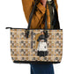 Harriet Powers 1898 Bible Quilt Leather Tote Bag African American Folk Art