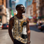 Harriet Powers 1898 Bible Quilt Men Tank Top African American Folk Art