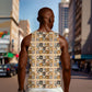 Harriet Powers 1898 Bible Quilt Men Tank Top African American Folk Art