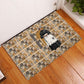 Harriet Powers 1898 Bible Quilt Rubber Doormat African American Folk Art