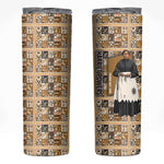 Harriet Powers 1898 Bible Quilt Skinny Tumbler African American Folk Art