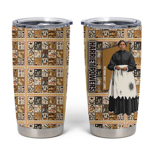 Harriet Powers 1898 Bible Quilt Tumbler Cup African American Folk Art