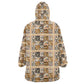 Harriet Powers 1898 Bible Quilt Wearable Blanket Hoodie African American Folk Art