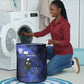 Harriet Powers Laundry Basket African American History - Galaxy Celestial Starry Night - Folk Art Quilter