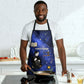 Harriet Powers Apron African American History - Galaxy Celestial Starry Night - Folk Art Quilter