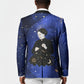 Harriet Powers Blazer African American History - Galaxy Celestial Starry Night - Folk Art Quilter