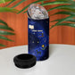 Harriet Powers 4 in 1 Can Cooler Tumbler African American History - Galaxy Celestial Starry Night - Folk Art Quilter