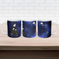 Harriet Powers Ceramic Mug African American History - Galaxy Celestial Starry Night - Folk Art Quilter