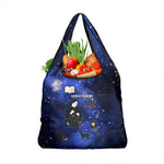 Harriet Powers Grocery Bag African American History - Galaxy Celestial Starry Night - Folk Art Quilter
