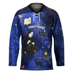 Harriet Powers Hockey Jersey African American History - Galaxy Celestial Starry Night - Folk Art Quilter