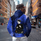 Harriet Powers Hoodie African American History - Galaxy Celestial Starry Night - Folk Art Quilter