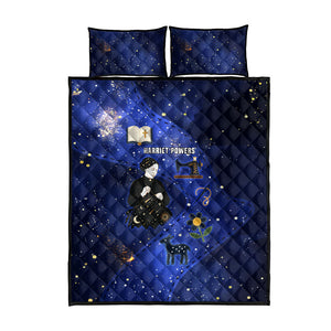Harriet Powers Quilt Bed Set African American History - Galaxy Celestial Starry Night - Folk Art Quilter