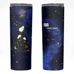 Harriet Powers Skinny Tumbler African American History - Galaxy Celestial Starry Night - Folk Art Quilter